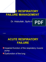 Acute Respiratory Failure Management