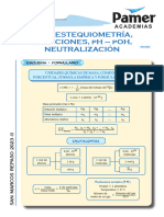 C - Química - R2 - UQM, Estequimetría, Soluciones, PH - POH, Neutralización