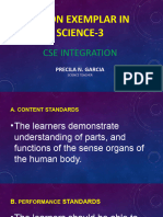Lesson Exemplar in Science 3-Cse Integration #1