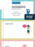 Punctuation Q1week 6