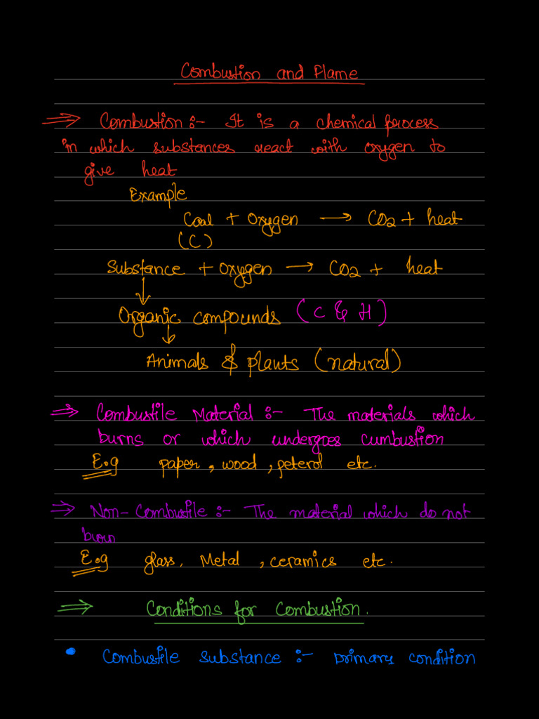 Combustion Part 1 PDF