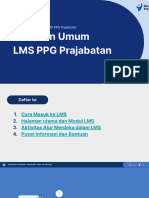 Panduan LMS PPG Prajabatan Untuk Mahasiswa - Umum