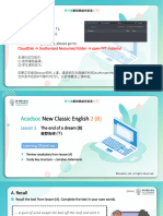 This Material Is For: Lesson Planning (For T) After-Class Use (For S) - If You Are Using Classin, Please Go To