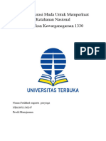 Peran Generasi Muda Untuk Memperkuat Ketahanan Nasional