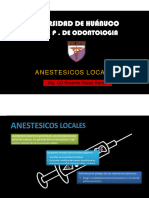 Anestesicos Locales Clase 4
