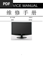 Aoc 931sn LCD Monitor Service Manual