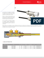 Orkli Ficha Técnica HID VALVULA RADIADOR MONOTUBO MANUAL