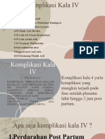 Masalah pada kehamilan di kala empat