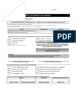 SRCC Move in Clearance For Tenant Form