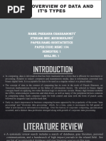 Biostatistics - Data and Its Types