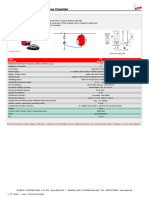 Product Data Sheet: Impulse Counter P 2 (910 502) : Type P2 Part No. 910 502