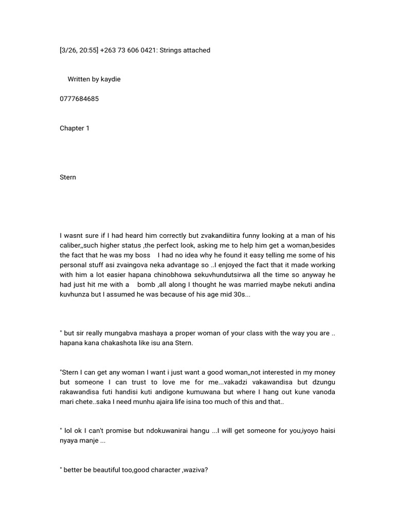 Strings Attached PDF