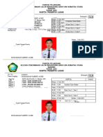 Bukti Pendaftaran Ujian Masuk