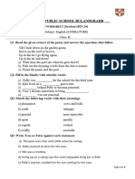 Worksheet Literature