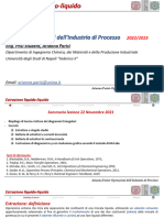 Esercitazione Su Estrazione Liquido-Liquido (OIP 2022-2023) - Parte 1