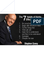 7 Habits of Highly Effective People - Stephen Covey Summary PDF