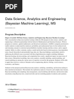 ASU Computer Science Major Map | PDF | Electrical Engineering | Statistics