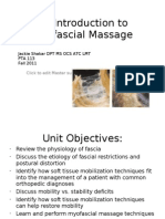 An Introduction To Myofascial Massage 2011