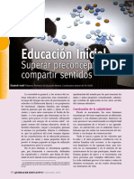 Educ Inicial Superar Preconceptos y Compartir Sentidos