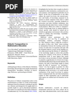 Chevallard & Bosch 2014 Didactic Transposition in Mathematics Education