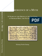 The Emergence of A Myth - in Search of The Origins of The Life Story of Shenrab Miwo The Founder of Bon (2011)