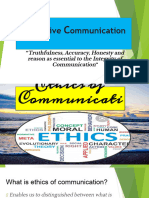 NCA Advocates Truthfulness, Accuracy, Honesty, and Reason As Essential To The Integrity of Communication