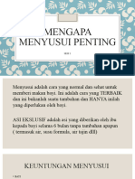 Sesi 1 Mengapa Menyusui Penting