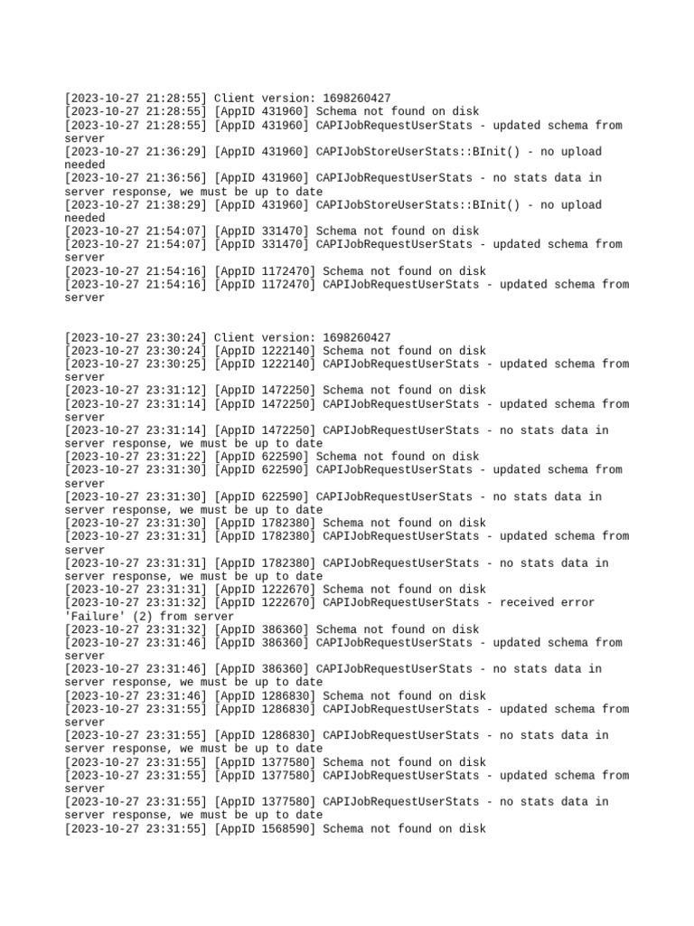 Stats Log | PDF