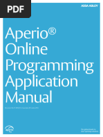 Aperio Online Programming Application Manual-C