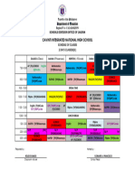 Grade 9 Schedule Set B. Updated1