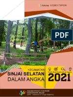 Kecamatan Sinjai Selatan Dalam Angka 2021