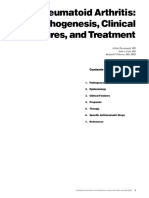 Rheumatoid Arthritis: Pathogenesis, Clinical Features, and Treatment