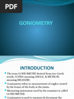 Goniometer: Joint Measurement Guide | PDF | Anatomical Terms Of Motion ...