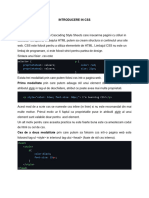 Introducere in CSS