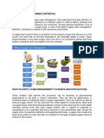 01 SUPPLY CHAIN MANAGEMENT