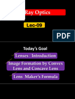 607414efe91b7201a293a1b3 - ## - Ray Optics Lect 09 Notes