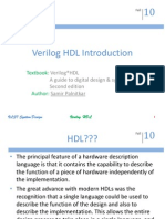 Verilog HDL Introduction: Textbook