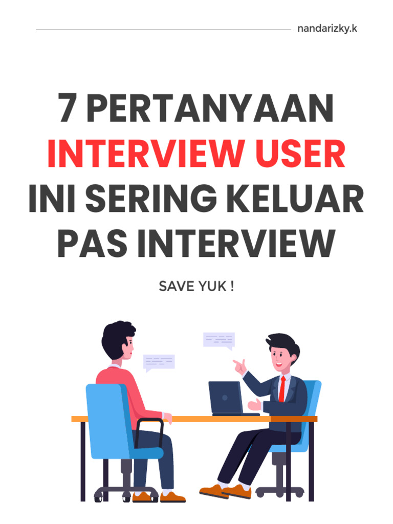 Tips Sukses Interview User | PDF