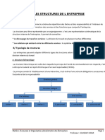 Structures de L Entreprise