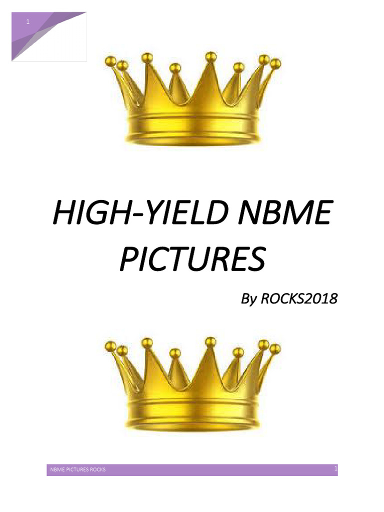 High yield nbme images annotated download free pdf diseases and