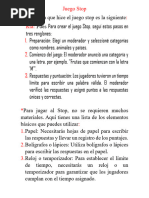 Reglas y categorías del juego Stop | PDF