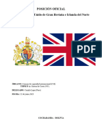 Reino Unido Corea Posicion Oficial HSMUN 2023