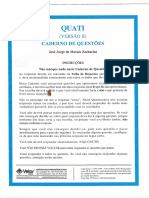 Caderno de Questões - QUATI