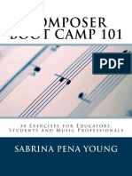 Composer Boot Camp 101 - 50 Exercises For Educators, Students and Music Professionals