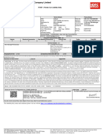 POSP - Private Car Liability Only: Certificate of Insurance Cum Policy Schedule