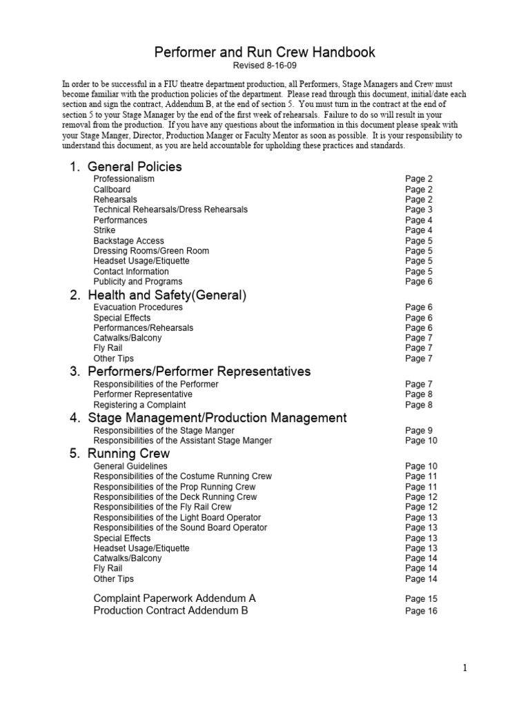 Production Handbook PDF