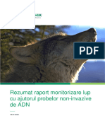 1.fundatia Conservation Carpathia Rezumat Studiu Monitorizare Lup Cu Ajutorul Probelor de ADN