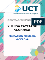 Semana 10 Didáctica de Personal Social