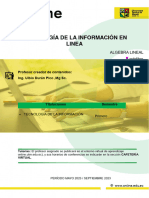 COMPENDIO-ALGEBRA-LINEAL-UNIDAD I Version 2023 S1