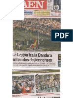 Homenaje a La Legión en Jaén 2011 - Recortes de prensa